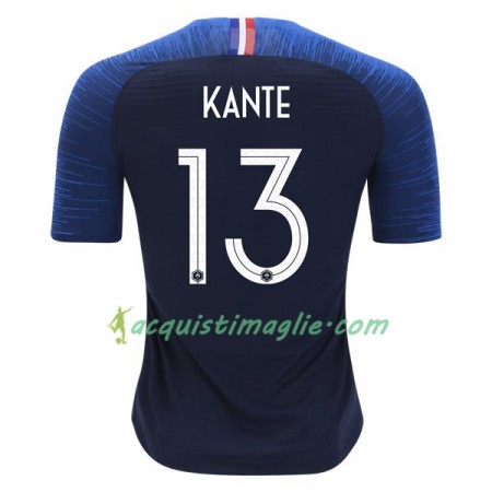 Divisa di Calcio Francia Kante 13 Prima Mondiali 2018